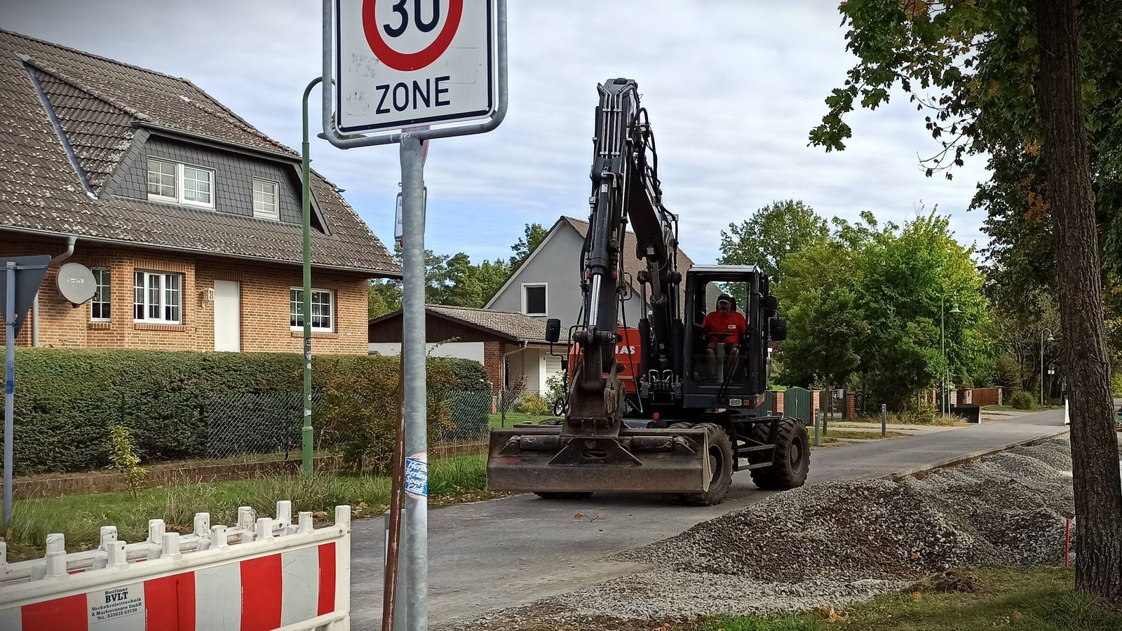 Neue Parkplätze in der Lucasstraße